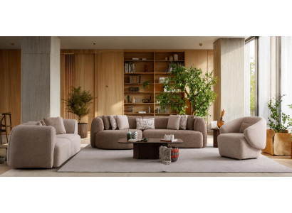 3 Sitzer Sofa Sessel Wohnzimmer geräumig stil modern bequem komfortabel
