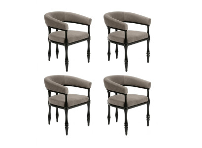 4x Stühle Komfortabel Gepolstert Modern Bequem Hochwertig Elegant