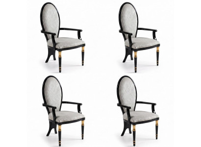 4x Stühle Esszimmer Modern Stil Elegant Klassisch Zeitlos Hochwertig