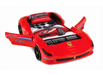 Autobett Rennwagenbett Kinderbett Sportwagen Rot Design