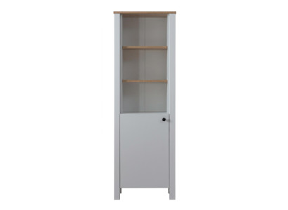 Weißes schmales Bücherregal Holzschrank Regale modern Jugendzimmer Jugendmöbel