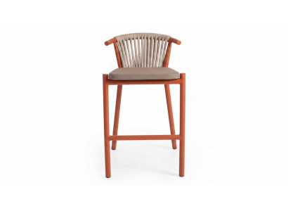 Barstuhl bequem hoch  geräumig schön modern braun