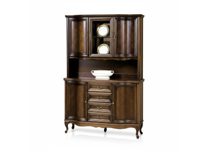 Klassische Schränke Schrank Schrankwand - Model W-N3B Aufsatz Welle