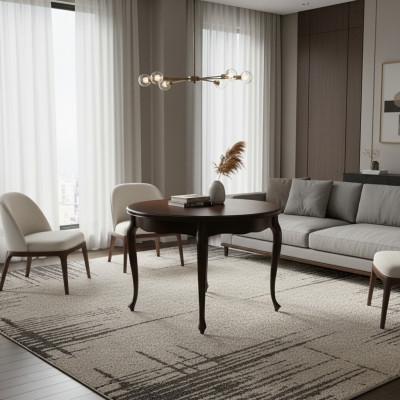 Esstisch Tisch Tische Echtholz Holztisch Klassischer Barock Style Esszimmer Neu
