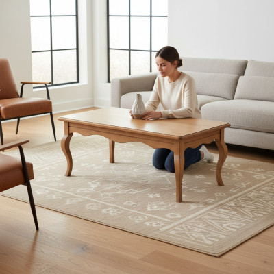 Holztisch Echte Handarbeit Klassische Tische Tisch Esstisch Model PR1 Holz Neu