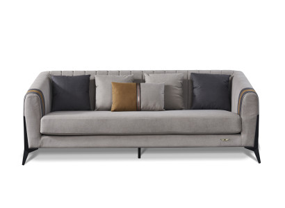 Chesterfield Sofagarnitur 3+1 Sitzer Couch Polster Sitz Garnituren Lehn Sofa Neu