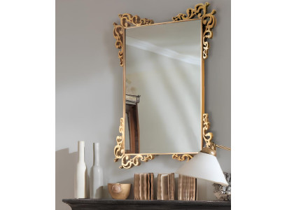 Wandspiegel gold barock spiegel antik spiegel italienische möbel wohnzimmer neu