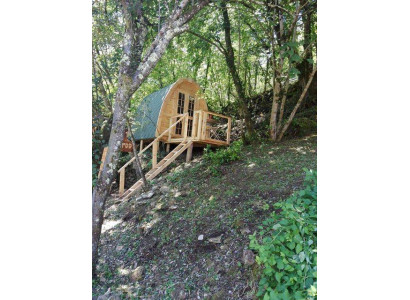 Camping Haus Mobilheim Holzhütte Naturhütte Freizeithaus Campinghütte