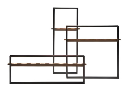 Stilvoller Kerzenständer Set unterstreicht minimalistischen Stil.