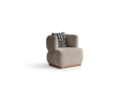 Bequemer Sessel mit ergonomischer Form – Ideal für langen Komfort.