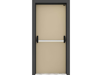 Beige Branschutztür Designer Fluchtüren Robuste Feuerwehrschutztüre
