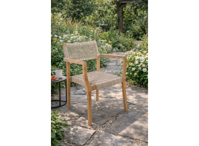 Stilvoller Gartenstuhl Designer Terrassenstühle Edle Rattanstühle