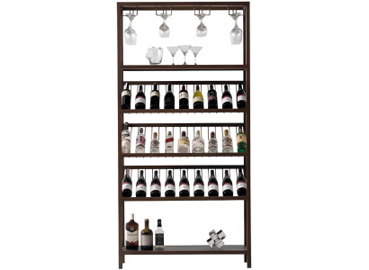 Stilvolles Weinregal Designer Barmöbel Modernes Barzubehör Möbel