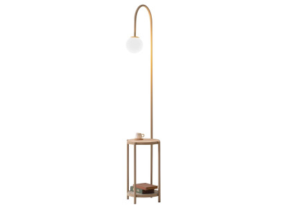 Stilvolle Stehlampe Designer Lampenschirm Moderner Beistelltisch