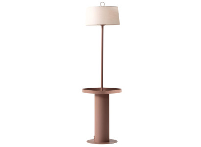 Stilvoller Stehlampe Wohnzimmer Lampenschirm Edle Beleuchtung Möbel