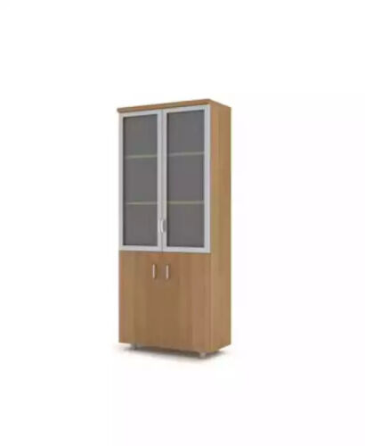 Aktenschrank Arbeitszimmer Bücher Regal Büro Möbel Holz Akten Schrank
